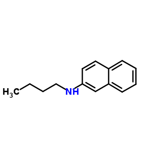 n-丁基-2-萘胺結構式_6270-18-4結構式