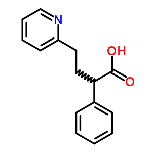 a-苯基-2-吡啶丁酸結(jié)構(gòu)式_6312-31-8結(jié)構(gòu)式