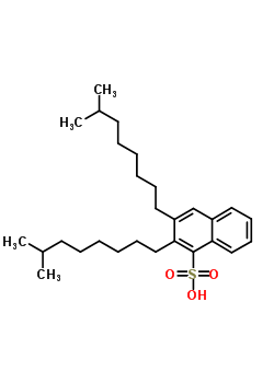 二異壬基萘磺酸結(jié)構(gòu)式_63512-65-2結(jié)構(gòu)式