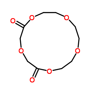 2,6-二酮-15-冠-5結(jié)構(gòu)式_63689-58-7結(jié)構(gòu)式