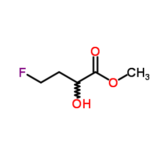 4-氟-2-羥基丁酸甲酯結(jié)構(gòu)式_63904-99-4結(jié)構(gòu)式