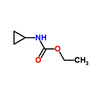 N-環(huán)丙基氨基甲酸乙酯結(jié)構(gòu)式_6558-73-2結(jié)構(gòu)式