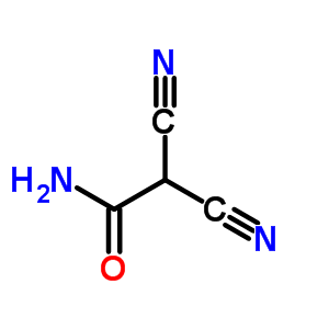2,2-二氰基乙酰胺結(jié)構(gòu)式_65889-64-7結(jié)構(gòu)式