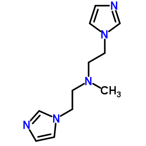 2-咪唑-1-基-n-(2-咪唑-1-基乙基)-n-甲基-乙胺結構式_6632-45-7結構式