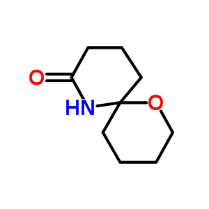 1-噁-7-氮雜螺[5.5]十一烷-8-酮結(jié)構(gòu)式_67410-80-4結(jié)構(gòu)式