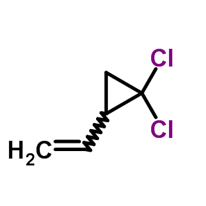 1,1-二氯-2-乙烯-環(huán)丙烷結(jié)構(gòu)式_694-33-7結(jié)構(gòu)式