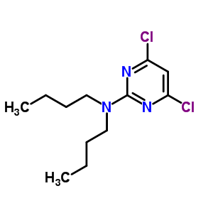 4,6-二氯嘧啶-2-胺結構式_7038-65-5結構式