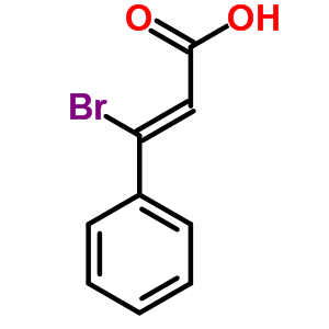 (e)-(9ci)-3-溴-3-苯基-2-丙酸結(jié)構(gòu)式_704-77-8結(jié)構(gòu)式