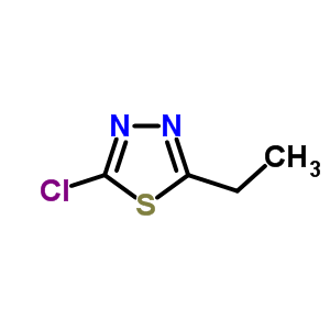 2-氯-5-乙基-1,3,4-噻二唑結(jié)構(gòu)式_71859-81-9結(jié)構(gòu)式