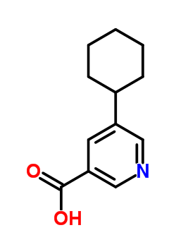 5-環(huán)己基甲酸吡啶結(jié)構(gòu)式_73355-61-0結(jié)構(gòu)式
