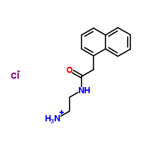 N-(2-氨基乙基)-1-萘乙酰胺鹽酸鹽結(jié)構(gòu)式_73664-32-1結(jié)構(gòu)式