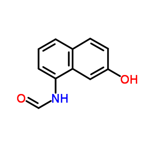 Formamide,n-(7-hydroxy-1-naphthalenyl)-Structure,7402-55-3Structure Formamide,n-(7-hydroxy-1-naphthalenyl)- Structure,7402-55-3Structure