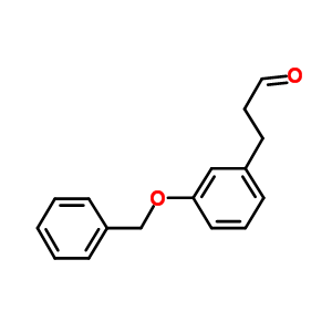 3-(苯基甲氧基)-苯丙醛結(jié)構(gòu)式_75677-04-2結(jié)構(gòu)式