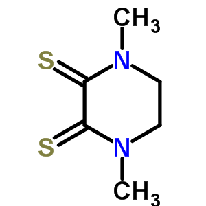 (9ci)-1,4-二甲基-2,3-哌嗪二硫酮結構式_78134-03-9結構式