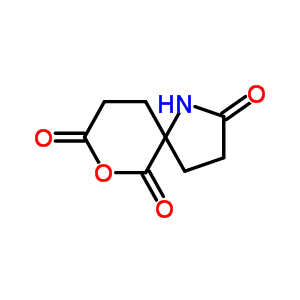 7-噁-1-氮雜螺[4.5]-2,6,8-癸三酮結構式_82386-74-1結構式