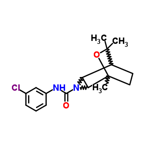 (9CI)-N-(3-氯苯基)-5,7,7-三甲基-6-噁-3-氮雜三環(huán)[3.2.2.02,4]壬烷-3-羧酰胺結構式_82872-87-5結構式
