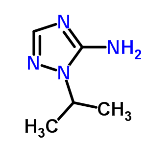 1-異丙基-1H-1,2,4-三唑-5-胺結(jié)構(gòu)式_870992-11-3結(jié)構(gòu)式