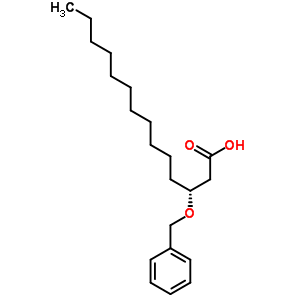 R-(3)-benzyloxymyristic acidStructure,87357-67-3Structure R-(3)-benzyloxymyristic acid Structure,87357-67-3Structure