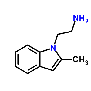 [2-(2-Methyl-1H-indol-1-yl)ethyl]amine Structure,883535-89-5Structure