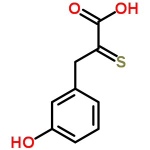 Benzenepropanoicacid, 3-hydroxy-a-thioxo-Structure,90887-45-9Structure Benzenepropanoicacid, 3-hydroxy-a-thioxo- Structure,90887-45-9Structure